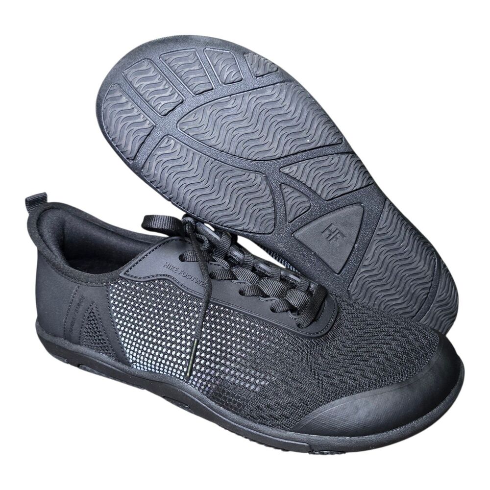 Hike Footwear Stride Hands-Off Ergonomic Barefoot Shoes Unisex EU 40 Black White